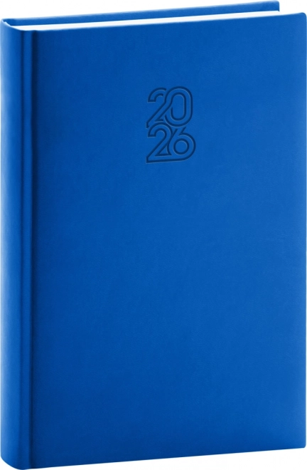 Dzienny terminarz Niebieski 2026