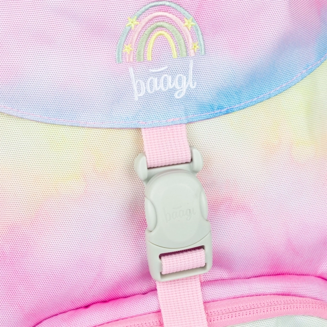 BAAGL Zaklęty plecak szkolny Airy Rainbow Unicorn