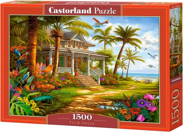 Puzzle 1500 elementów Palm House