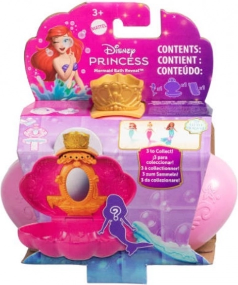 DISNEY PRINCESS morska wróżka w muszelce – zestaw do kąpieli (mix)