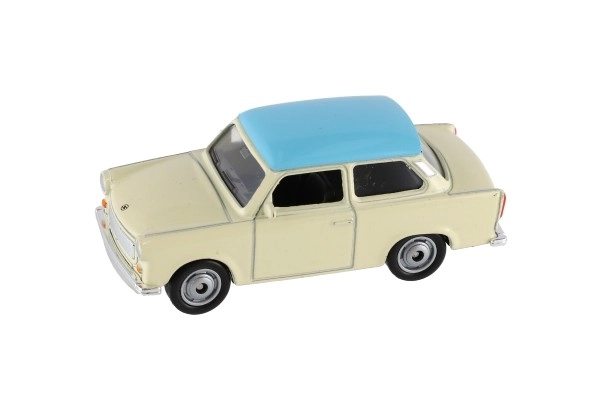 Auto Welly Trabant 1:60 metal 7cm wolny bieg w pudełku