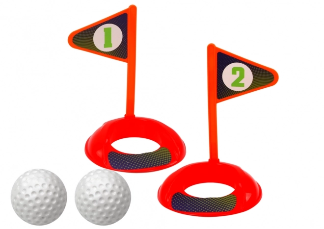 Mini zestaw golfowy dla dzieci Trolley