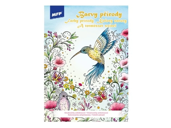 Antystresowe kolorowanki Barwy natury 21x29cm
