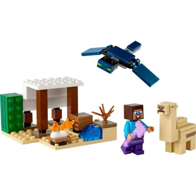 Minecraftowe Klocki 21251 Pustynna Wyprawa Steve'a