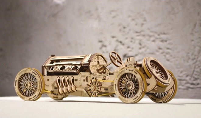 Ugears 3D puzzle - U9 Grand Prix auto 348 elementów