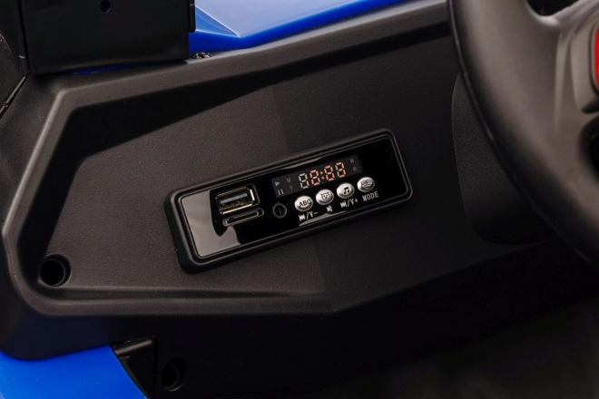 Dziecięcy elektryczny buggy UTV-MX niebieski