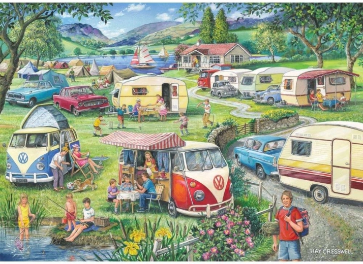 Puzzle Szczęśliwe wakacje 1000 elementów