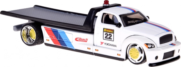 Metalowe nadwozie i detaliczne nadruki