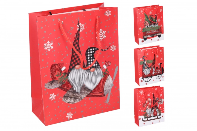 Torba prezentowa L 30x42x12 cm Święta Bożego Narodzenia