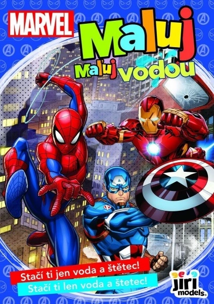Kolorowanki Maluj wodą Marvel