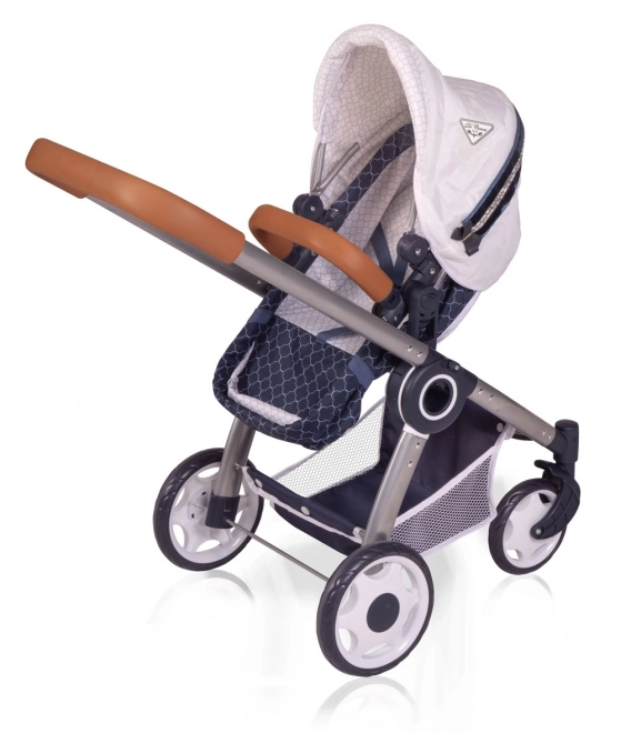 DeCuevas 80537 Składany wózek dla lalek 3 w 1 z plecakiem TOP Collection 2020 - 70 cm