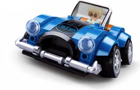 Sluban Car Club – sportowy samochód, zestaw klocków