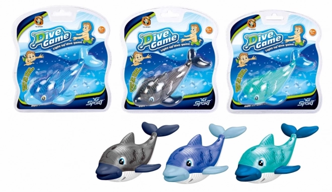 Świecący delfin do nurkowania