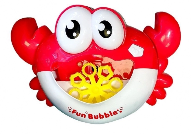 Maszyna do baniek mydlanych Crab Red