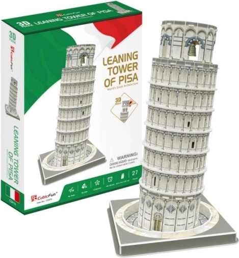 Puzzle 3D Krzywa Wieża w Pizie