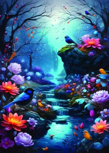 Puzzle Magiczna przyroda 500 elementów ALIPSON