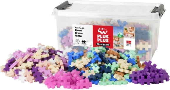Klocki Plus-Plus BIG Bloom, Breeze, Brokat 400 elementów