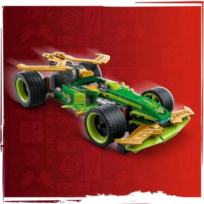 LEGO Ninjago wyścigowy samochód Lloyda z napędem na odwrotny ciąg