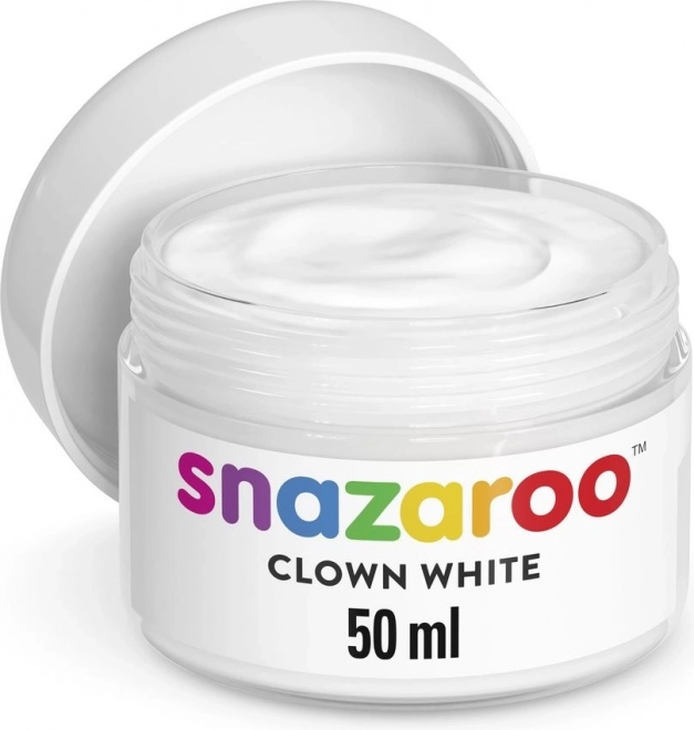 SNAZAROO Farba do twarzy Klaun biała 50ml