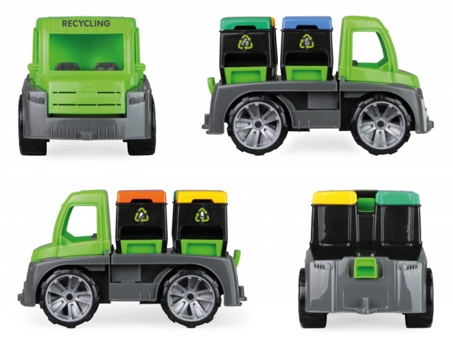 Auto Truxx z kontenerami z figurką plastik 28cm w pudełku 39x16x22cm 24m+