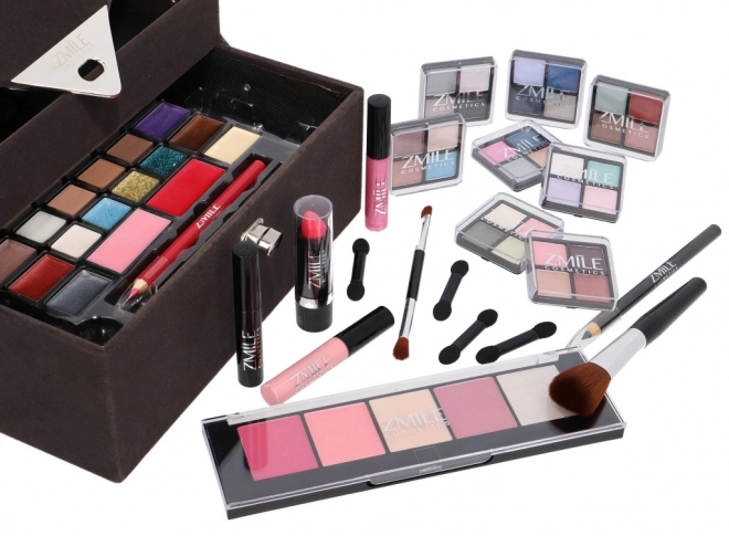 Kosmetyczna rozkładana walizeczka Beauty Case Velvety
