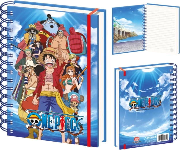 Notes w kółka One Piece A5