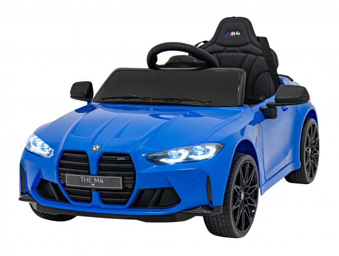 BMW M4 Pojazd Biały – Niebieski