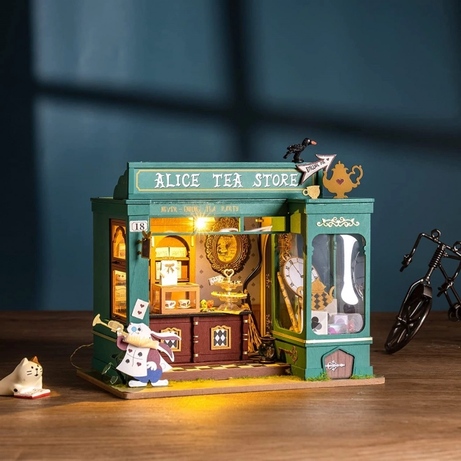 RoboTime miniatura domku - Sklep z herbatą