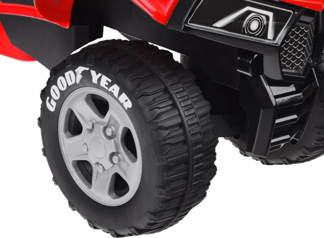 Dziecięca czterokołowiec Goodyear z muzyką i światłem