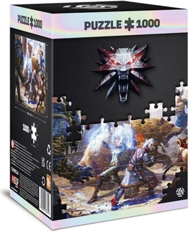 Puzzle GOOD LOOT Wiedźmin – Geralt i Triss w bitwie 1000 elementów