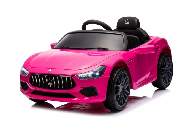 Auto elektryczne Maserati Ghibli różowe
