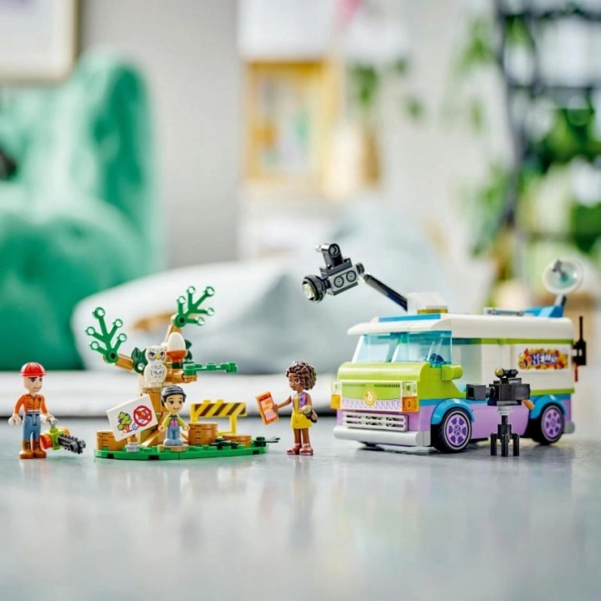 LEGOae Friends 41749 Furgonetka Dziennikarska