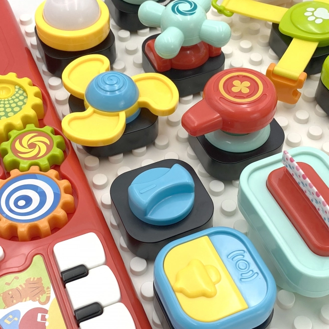Woopie Montessori Dziecięcy Panel Manipulacyjny Kolorowy Panel Aktywny