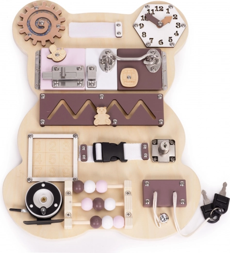 Koła zębate i zegar dla logicznego myślenia