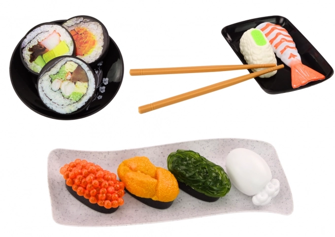 Zestaw do sushi dla dzieci Zestaw Krewetek 22 elementy.