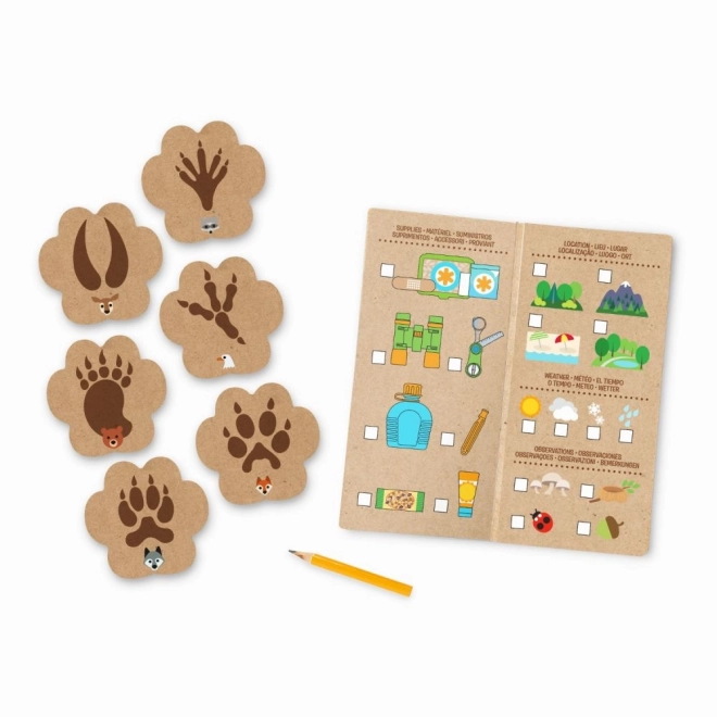 zestaw do zabawy dla małych odkrywców z plecakiem Melissa & Doug Let's Explore