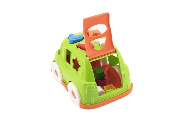 Auto sortownik plastikowy 24x17cm możliwość 3 kolorów - w siatce, 12m+