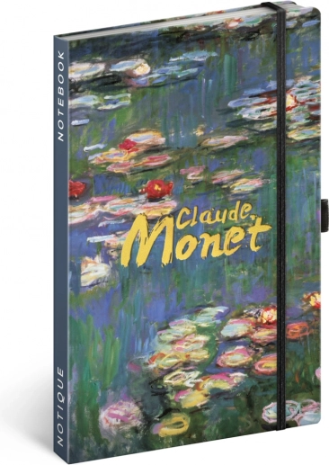 Liniowany notes NOTIQUE Claude Monet 13 × 21 cm