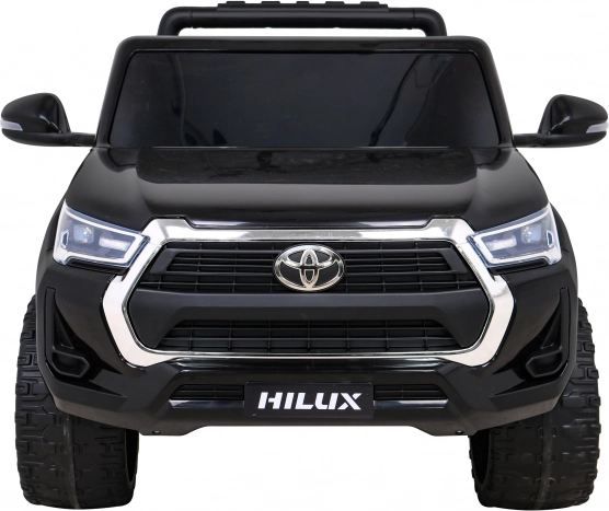 Dziecięcy samochód elektryczny TOYOTA Hilux 4x4 z pilotem – czarny