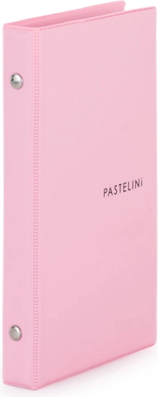 Pastelini różowy notes na kółka A6