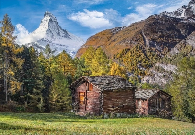 Puzzle Magiczny Matterhorn 500 elementów CLEMENTONI