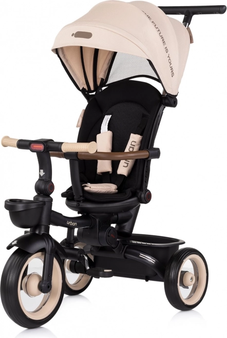 Chipolino trójkołowiec z daszkiem Urban 2w1 Biscotta