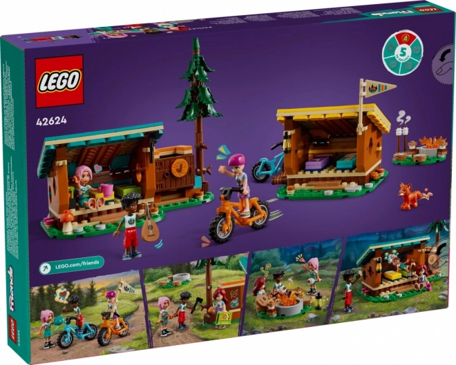 LEGO Friends 42624 Przytulne chatki na obozie przygodowym