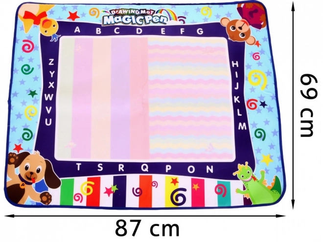 Wodna mata do rysowania z akcesoriami dla dzieci 3+