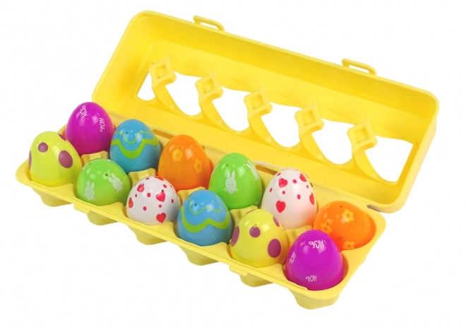 Zestaw wielkanocnych jajek Squishy 12 sztuk