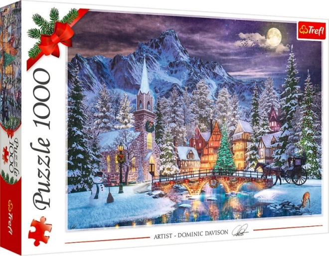 Puzzle 1000 elementów – Świąteczna atmosfera Trefl