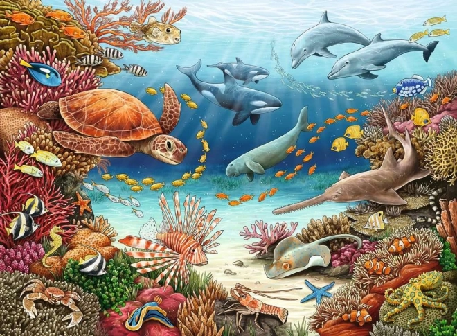 Puzzle Podwodne życie XXL 150 elementów