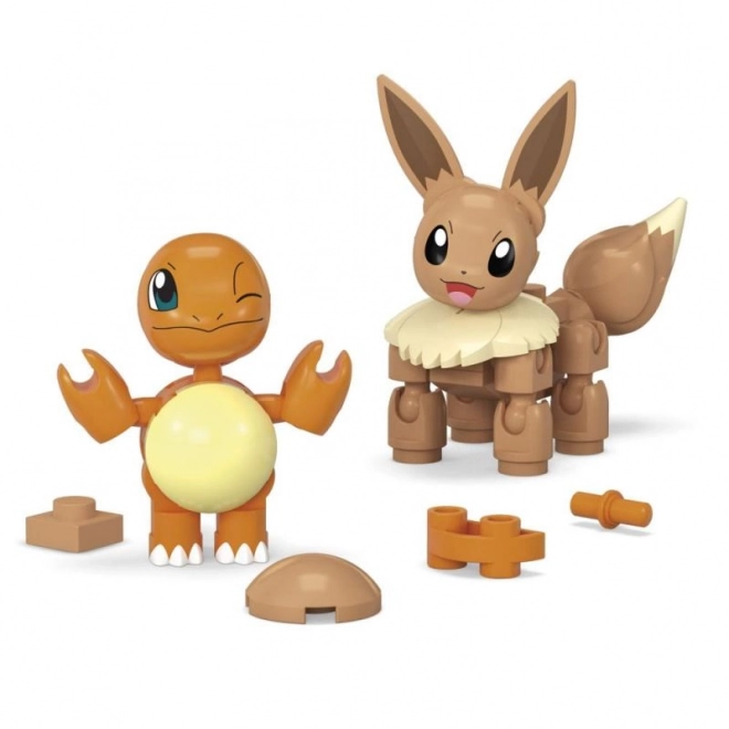 Zestaw konstrukcyjny Pokémon Poké Ball Charmander i Eevee