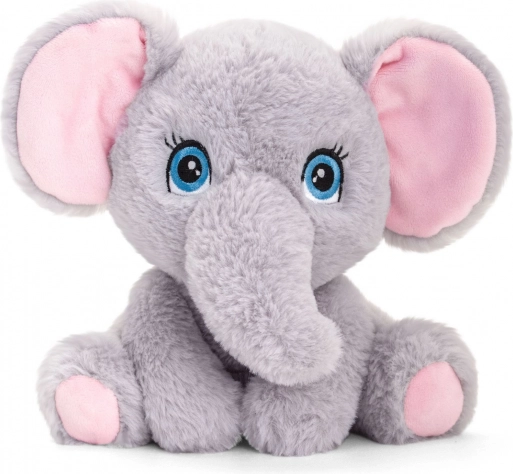 Keel Toys SE1090 Keeleco Słoń - eko pluszowa zabawka 16 cm