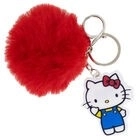 Breloczek z puszystym pomponem Hello Kitty